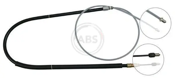Трос ручного тормоза E90/E91/E92/E93 (04-21) A.B.S K19936 (фото 1)