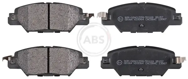 Задние тормозные колодки A.B.S 35157