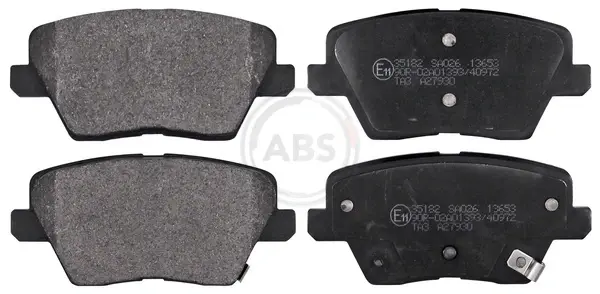 Задние тормозные колодки A.B.S 35182