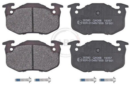 Задние тормозные колодки a.B.S 36580 на Рено 19