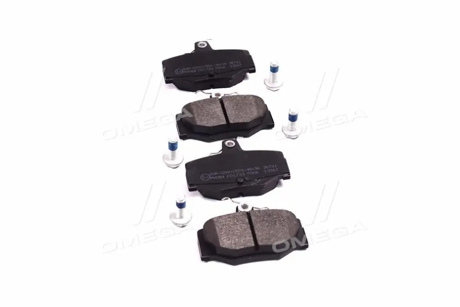 Задние тормозные колодки A.B.S 36741
