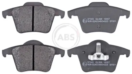 Задние тормозные колодки A.B.S 37343