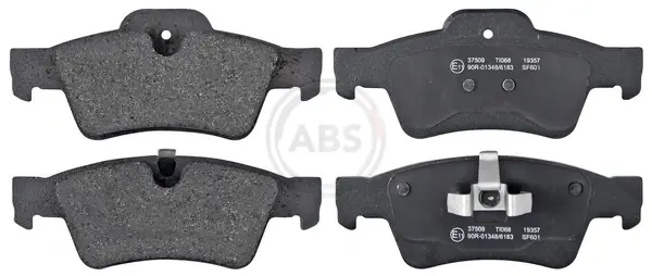 Задние тормозные колодки A.B.S 37509