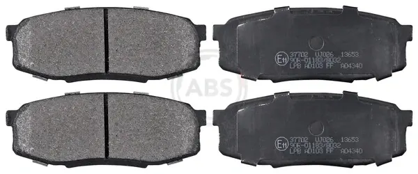 Задние тормозные колодки A.B.S 37702