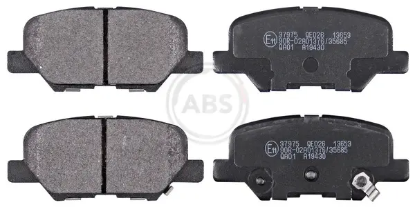 Задні тормозні (гальмівні) колодки A.B.S 37975 (фото 1)