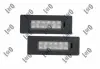 Лiхтар пiдсвiтки номерного знаку 2шт LED Abakus L032100005LED (фото 1)