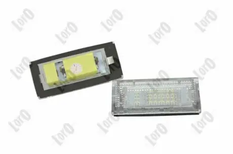 Лiхтар пiдсвiчування номерного знаку к-т LED abakus L042100003LED Бмв Е46