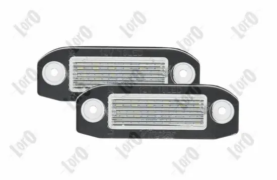 Лiхтар пiдсвiчування номерного знаку 2шт свiтлодiоднi Abakus L522100001LED (фото 1)