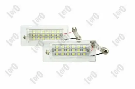 Лiхтар пiдсвiчування номерного знаку к-т LED abakus L042100006LED Бмв Х5 е53