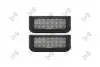 Лiхтар пiдсвiчування номерного знаку свiтлодiодний, 2 шт. Abakus L382100006LED (фото 1)