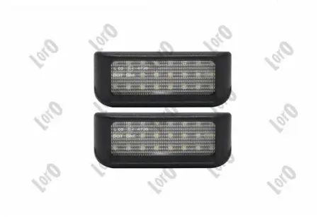 Лiхтар пiдсвiчування номерного знаку свiтлодiодний, 2 шт. Abakus L382100006LED
