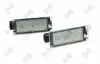 Лiхтар пiдсвiтки номерного знака к-т 2шт свiтлодiодна Abakus L422100001LED (фото 3)