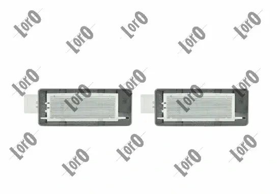 Лiхтар пiдсвiтки номерного знака к-т 2шт свiтлодiодна Abakus L422100001LED (фото 1)
