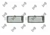 Лiхтар пiдсвiтки номерного знака к-т 2шт свiтлодiодна Abakus L422100001LED (фото 1)