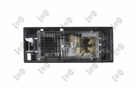 Лiхтар пiдсвiтки номерного знака з лампочкою W5W abakus 04222905