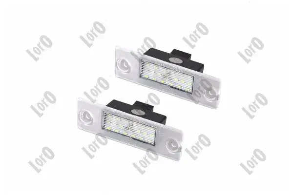 Лiхтар пiдсвiтки номерного знаку к-т 2шт свiтлодiодна LED abakus L032100004LED