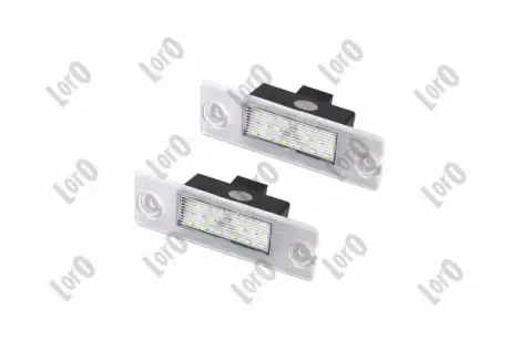 Лiхтар пiдсвiтки номерного знаку к-т 2шт свiтлодiодна LED abakus L032100004LED Ауди А6 с5
