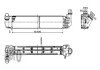 Радiатор iнтеркулера abakus 0100180003