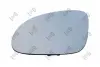 Скло бокового дзеркала з пiдiгрiвом, лiве abakus 4012G03