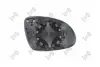 Скло бокового дзеркала з пiдiгрiвом, лiве abakus 4012G03