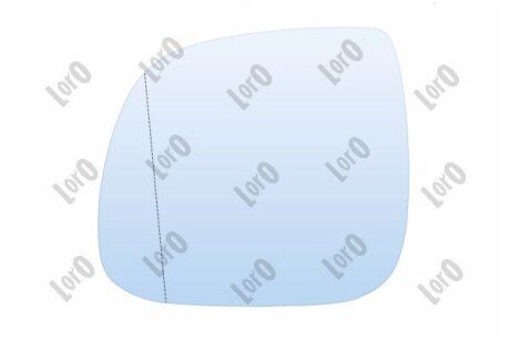 Скло бокового дзеркала з пiдiгрiвом, лiве abakus 4052G03