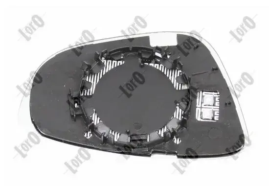 Скло бокового дзеркала з пiдiгрiвом, лiве abakus 4055G01