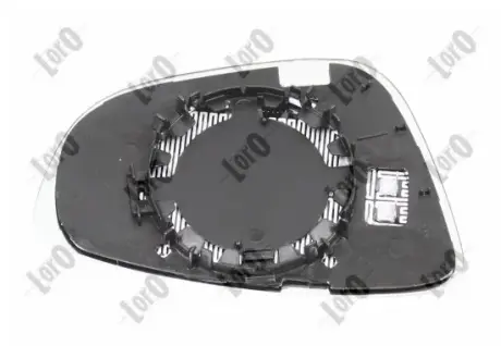 Скло бокового дзеркала з пiдiгрiвом, лiве abakus 4055G01