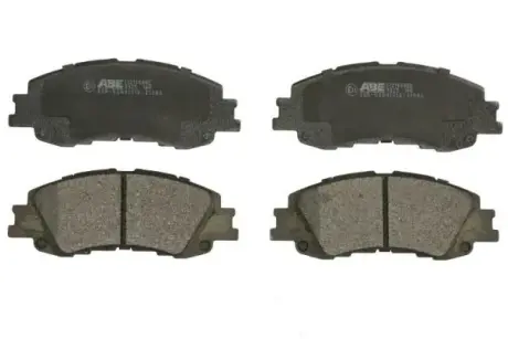 Комплект гальмівних колодок передн, TOYOTA YARIS 1.5/1.5H 02.20- ABE C12146ABE