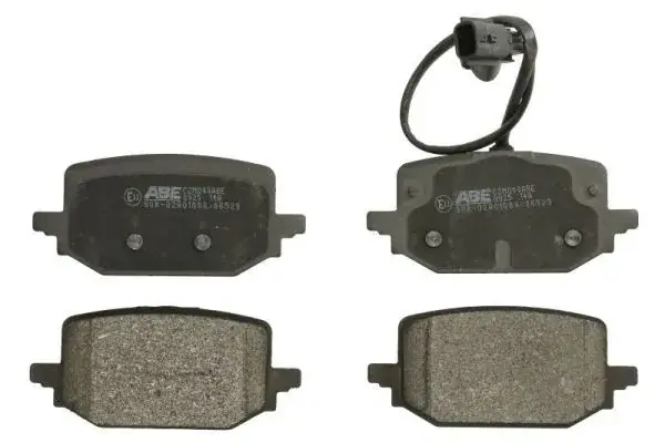 Комплект гальмівних колодок задн, MERCEDES CITAN TOURER (W420), CITAN/MINIVAN (W420), EQT (W420), T (MPV) RENAULT GRAND KANGOO III, KANGOO III 1.3/1.5D/Electric 06.21- ABE C2M048ABE (фото 1)