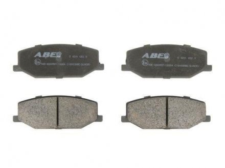 Передние тормозные колодки abe C18003ABE