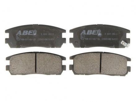 Задние тормозные колодки abe C29001ABE