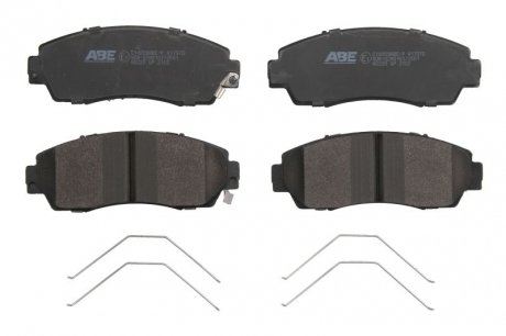 Передние тормозные колодки abe C14059ABEP на Хонда Пилот