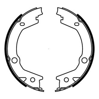 Колодки ручного (стоячого) тормоза abe C00527ABE на Киа Спортейдж 3