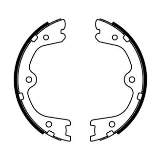 Колодки ручного (стоячого) тормоза abe C01064ABE на Ниссан R52