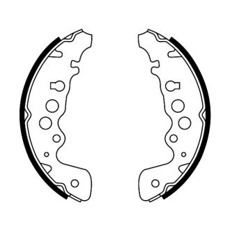 Колодки ручного (стоячого) тормоза abe C08018ABE на Сузуки Гранд Витара