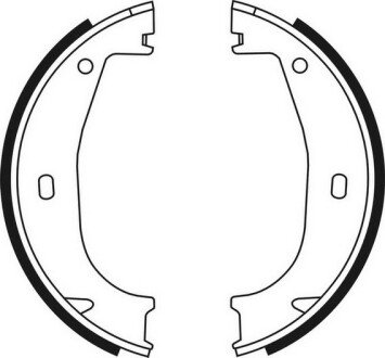 Колодки ручного (стоячого) тормоза abe CRB001ABE на Бмв Z3