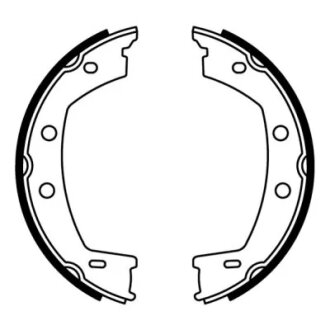 Колодки ручного (стоячого) тормоза abe CRI001ABE на Рендж (ленд) ровер Фрилендер 2