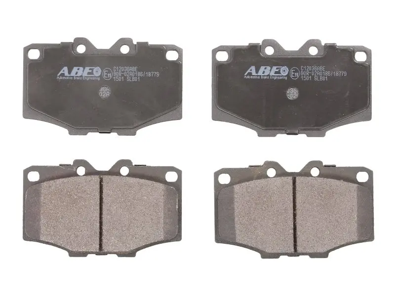 Передние тормозные колодки ABE C12036ABE
