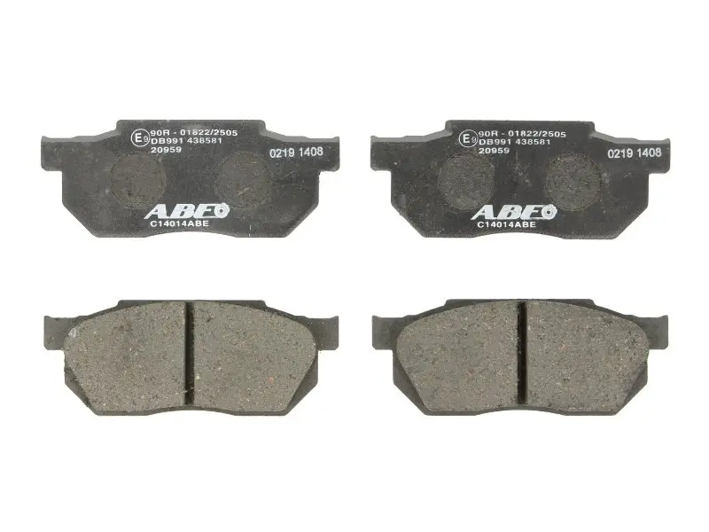 Передние тормозные колодки ABE C14014ABE