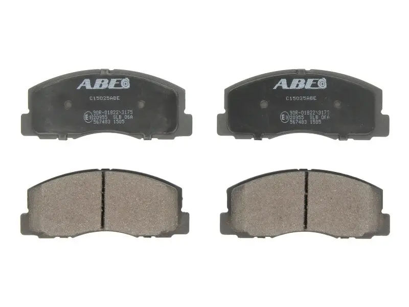 Передние тормозные колодки ABE C15025ABE