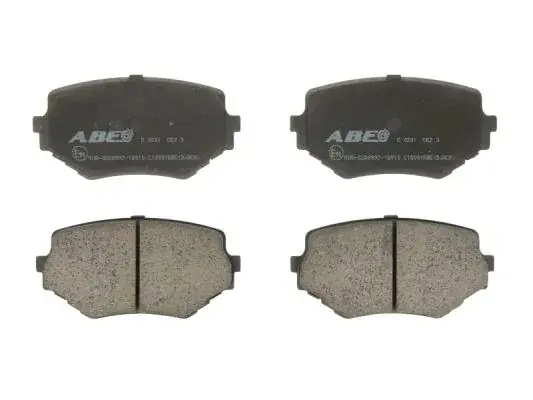 Передние тормозные колодки ABE C18001ABE