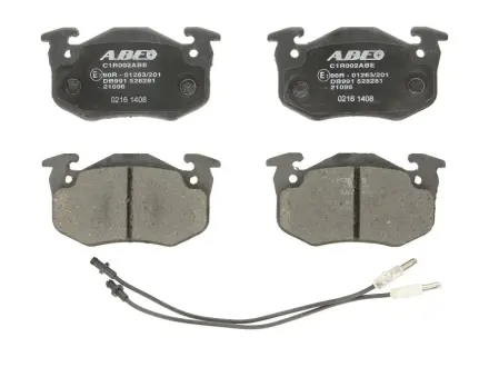 Передние тормозные колодки ABE C1R002ABE