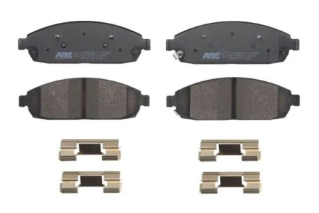 Передні тормозні (гальмівні) колодки abe C1Y026ABEP на Jeep Grand Cherokee