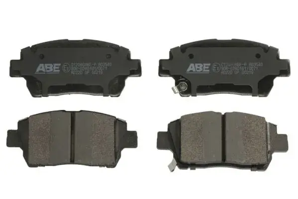 Передні тормозні (гальмівні) колодки ABE C12086ABEP (фото 1)