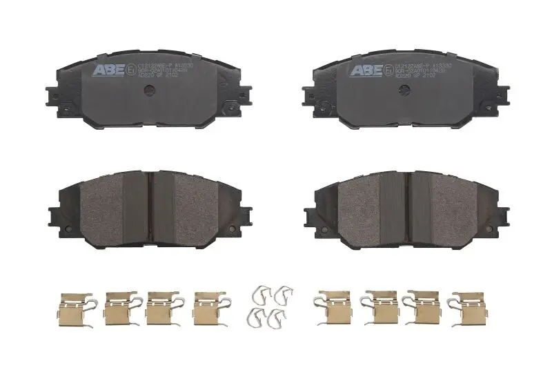 Передние тормозные колодки ABE C12122ABEP
