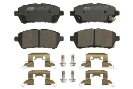 Передні тормозні (гальмівні) колодки abe C13063ABEP на Сузуки Балено