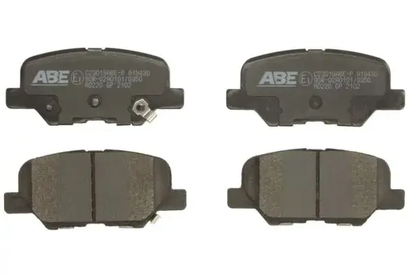 Тормозні (гальмівні) колодки ABE C23019ABEP (фото 1)