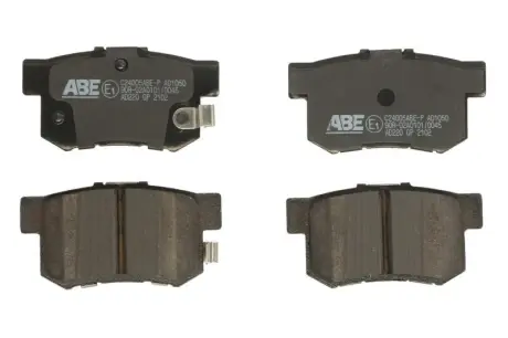 Тормозные колодки ABE C24005ABEP Хонда Прелюд