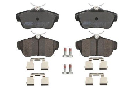 Задние тормозные колодки abe C2C012ABEP на Пежо Експерт