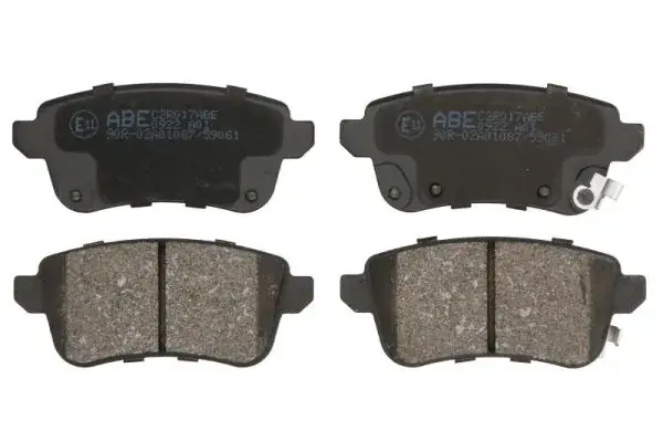 Тормозные колодки ABE C2R017ABE